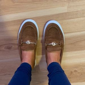 Suede Coach Loafers / Sperry’s